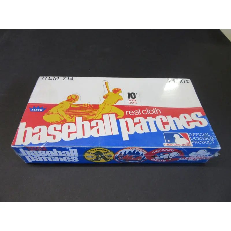 1974 Fleer Baseball 10 Cent Empty Display Box