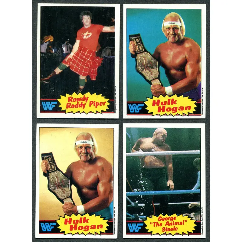 1985 Topps WWF Pro Wrestling Stars Complete Set (66) EX/MT NM (Set #3)