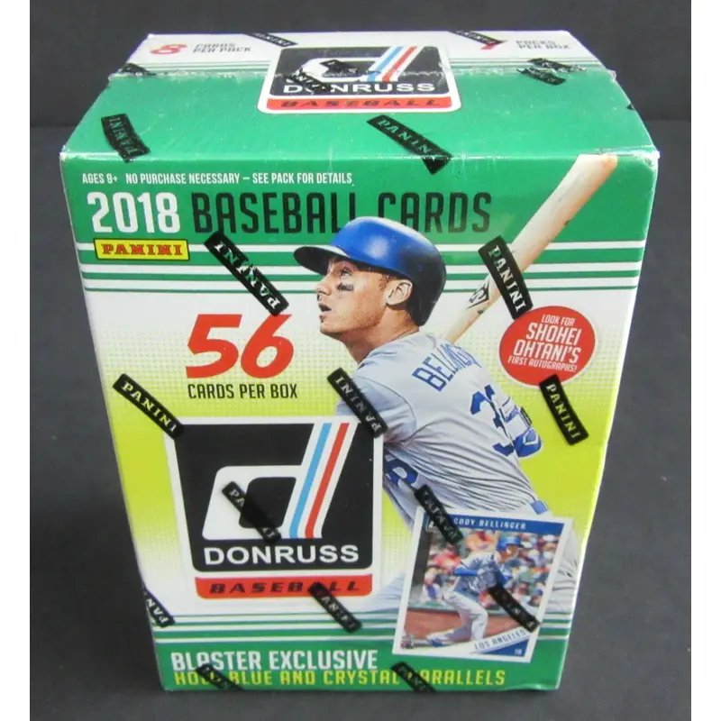 2018 Panini Donruss Baseball Blaster Box (7/8)