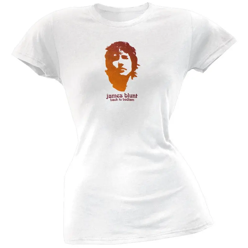 James Blunt - Red Face Juniors T-Shirt