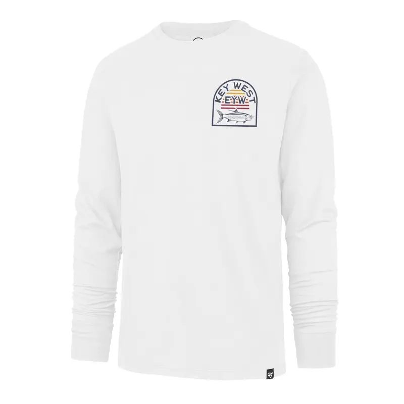 KEY WEST DESTINATION BACKER '47 FRANKLIN LONG SLEEVE TEE