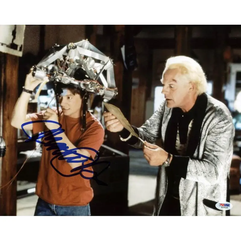 Michael J Fox Back To The Future Signed Authentic 11X14 Photo PSA/DNA #S33436