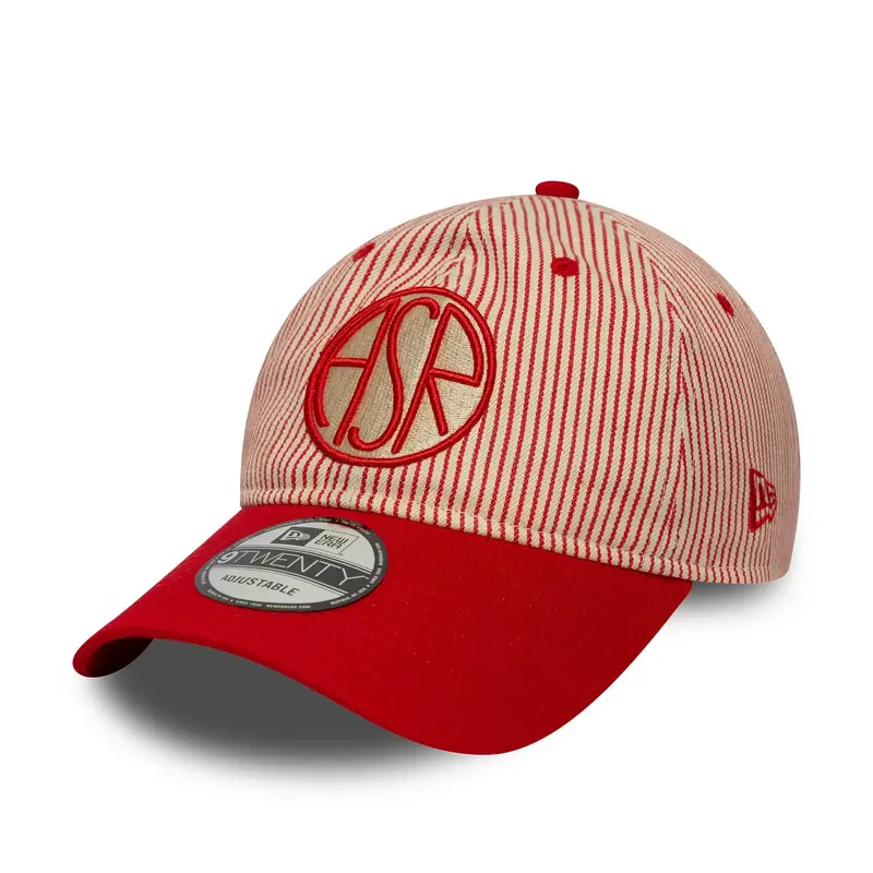 AS Roma Pinstripe Red 9TWENTY Adjustable Cap