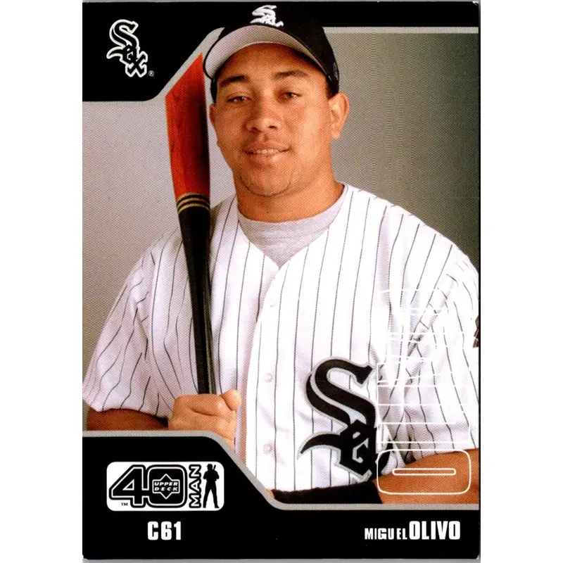 2002 Upper Deck 40-Man Miguel Olivo #419