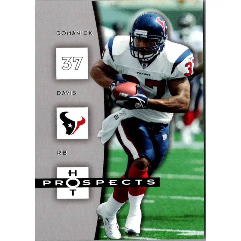 2006 Fleer Hot Prospects Domanick Davis #39