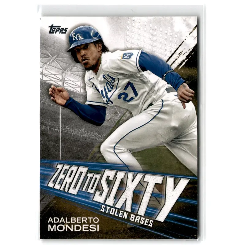 2021 Topps Zero to Sixty Adalberto Mondesi #ZTS-16