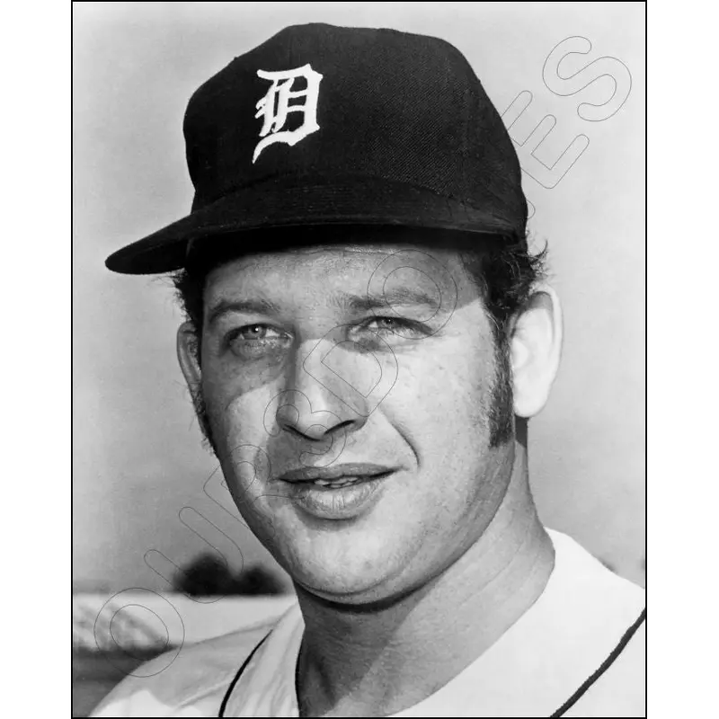 Mickey Lolich 8X10 Photo - 1972 Detroit Tigers - 1351