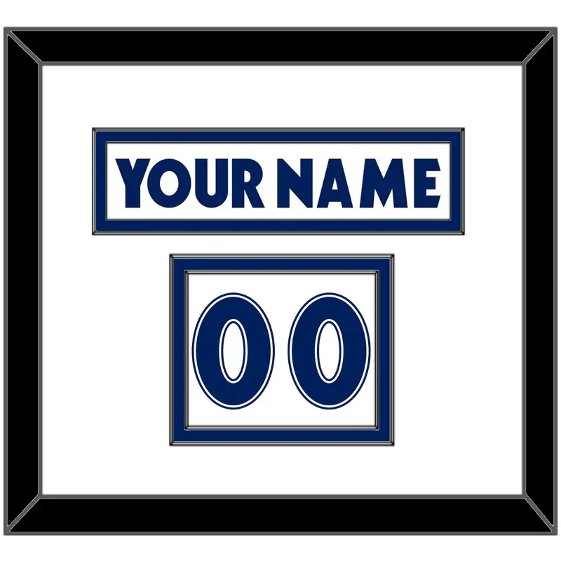 Toronto Nameplate & Number (Shoulder) - Home White (1997-2000) - Double Mat 1