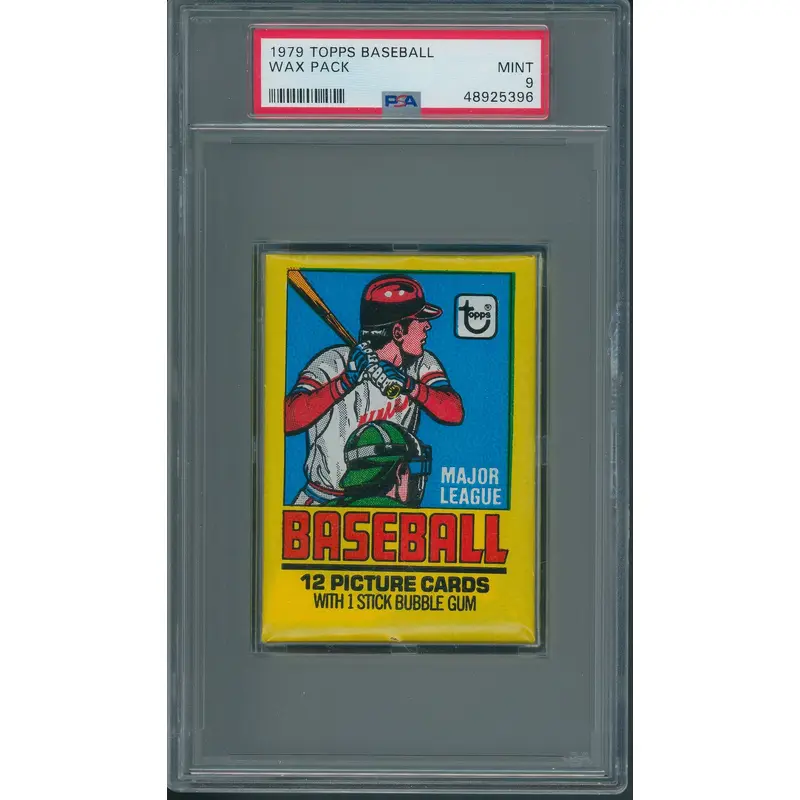 1979 Topps Baseball Unopened Wax Pack PSA 9