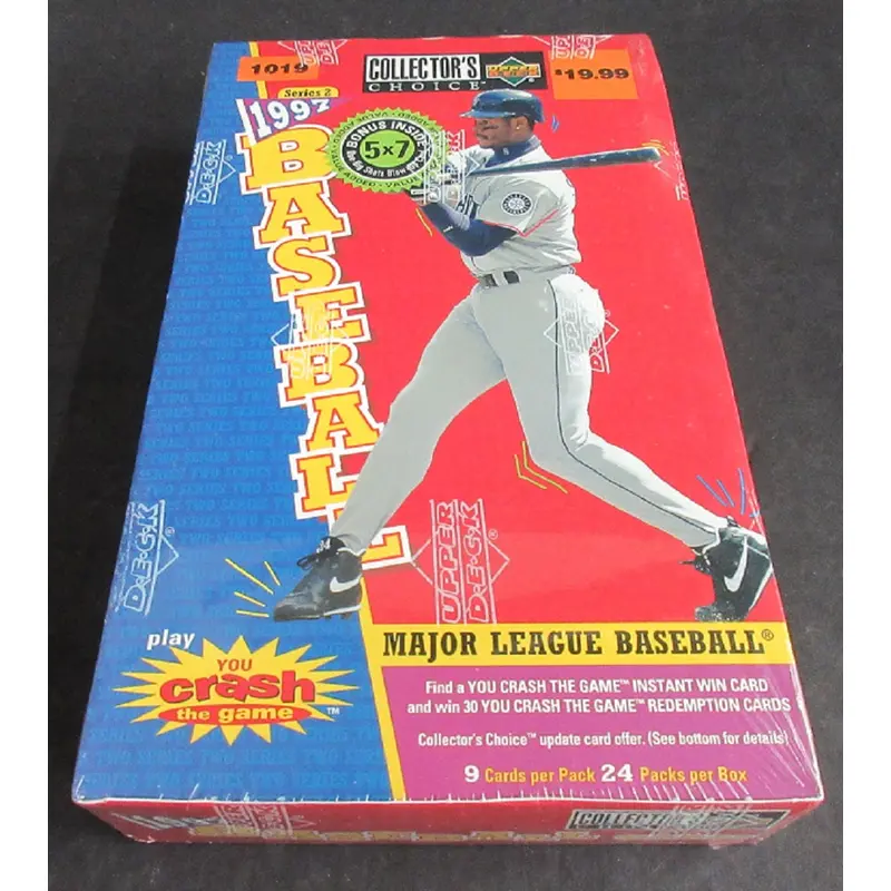 1997 Upper Deck Collector's Choice Baseball Series 2 Box (Blaster) (24/9)