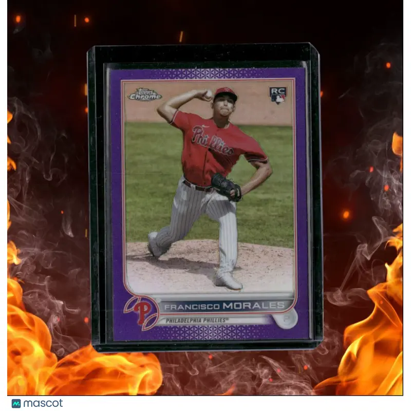 2022 Topps Chrome Update Francisco Morales Purple Rookie #USC168