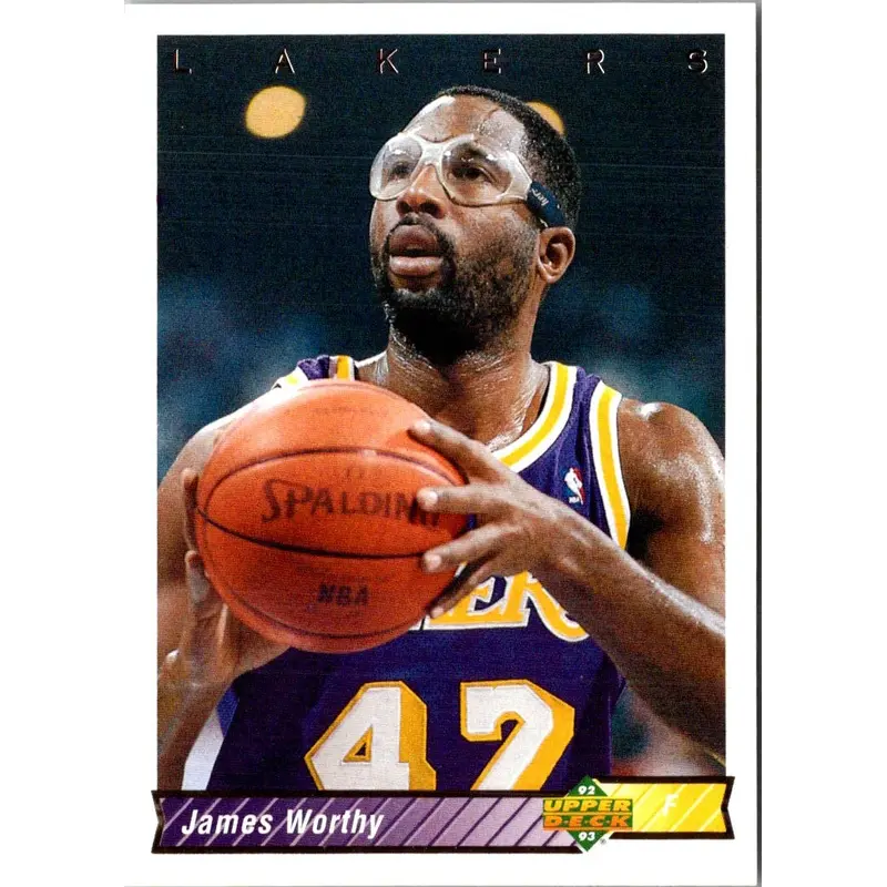 1992 Upper Deck James Worthy #156