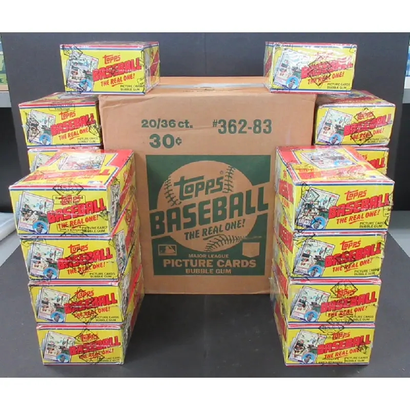 1983 Topps Baseball Wax Case (20 Box) (BBCE)