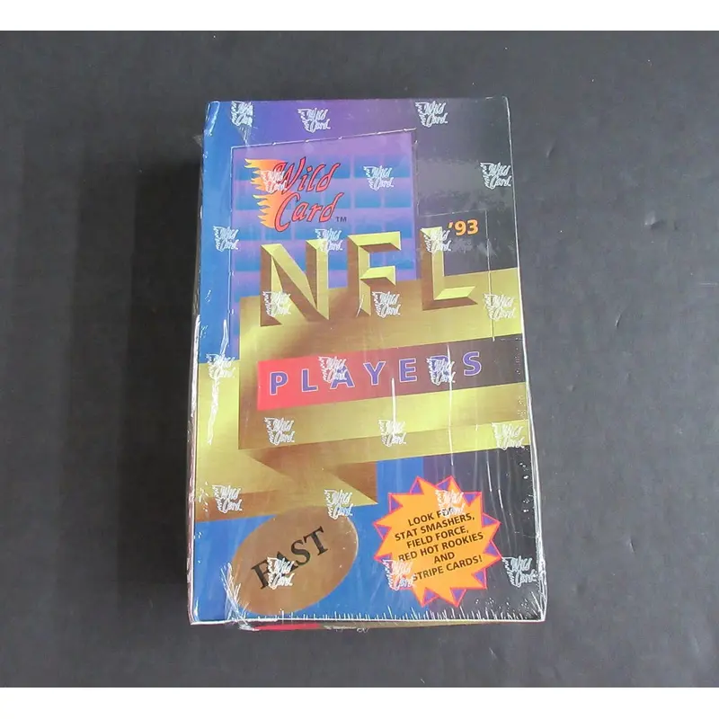 1993 Wild Card Football Box (East) (36/12)