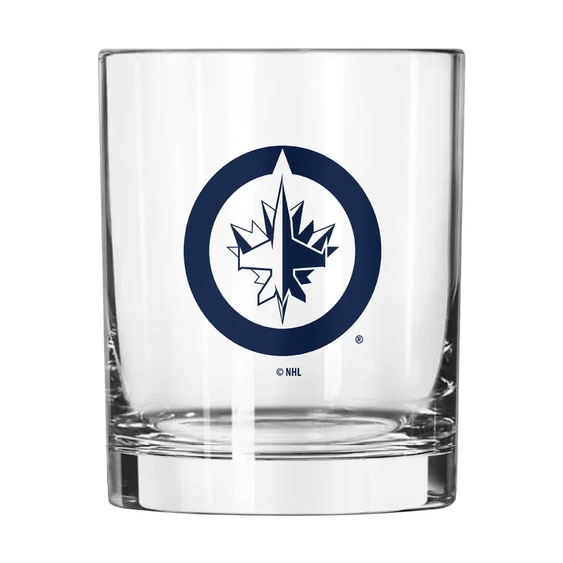 Winnipeg Jets 14oz Gameday Rocks Glass