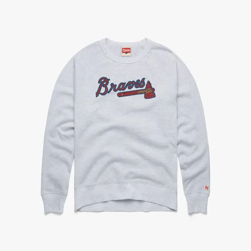 Atlanta Braves Jersey Logo '18 Crewneck
