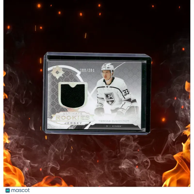 2019-20 Upper Deck Ultimate Tobias Bjornfot Jersey Rookie 200/399 #184