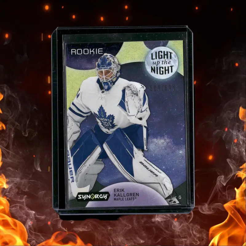 2022-23 Upper Deck Synergy Erik Kallgren Light Up The Light 509/699 #LNR-EK