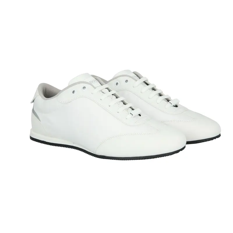 HUGO BOSS SHOE WHITE MENS RUSHAM LOWP LOGO 50470891100
