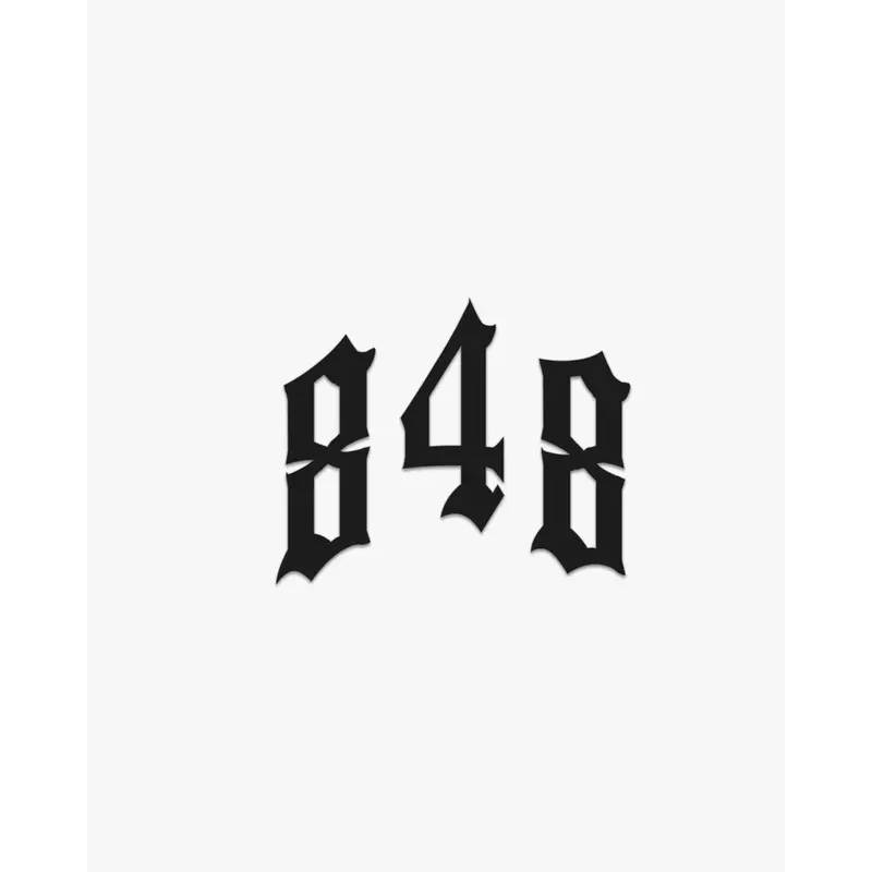 THE (848) VANQUISH PREMIUM DECAL
