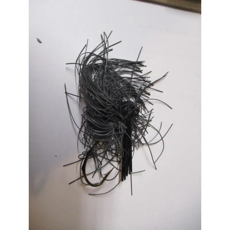 Used Grey Chatterbait Lure