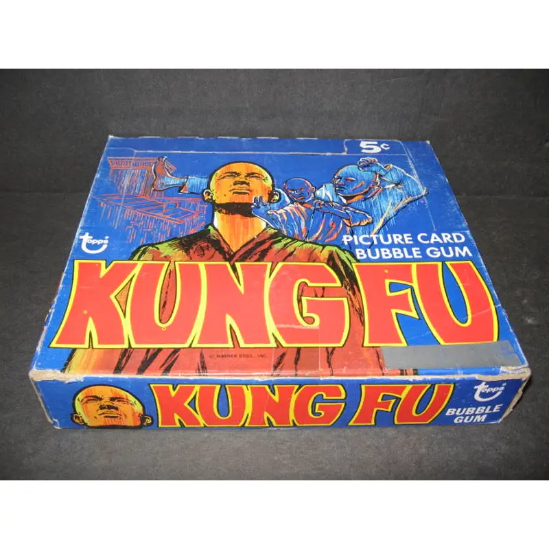 1973 Topps Unopened Kung Fu Unopened Wax Box (Authenticate)