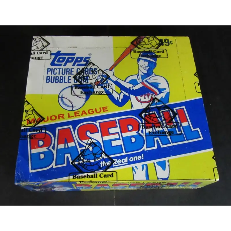 1984 Topps Baseball Unopened Cello Box (FASC)