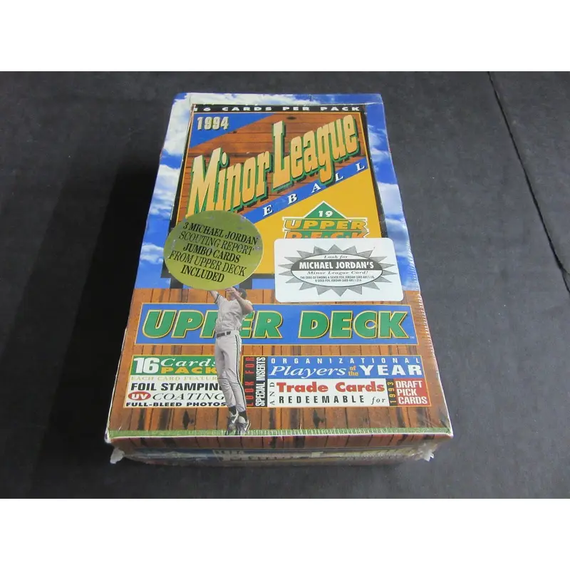 1994 Upper Deck Minor League Baseball Jumbo Box (36/16)