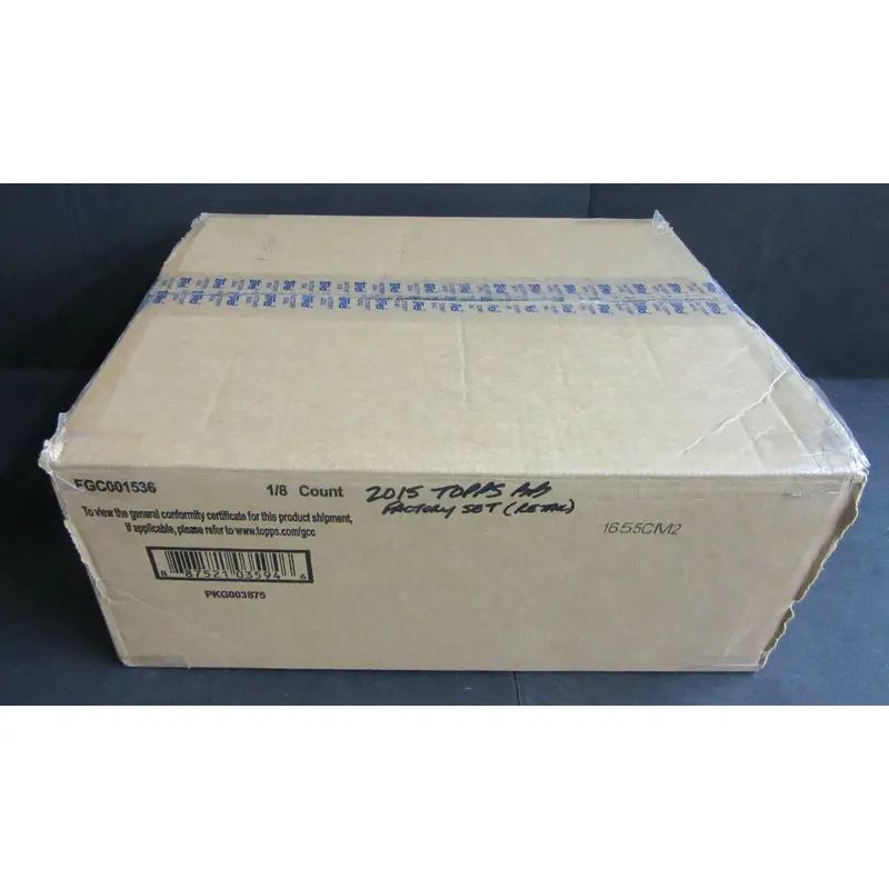 2015 Topps Baseball Factory Set Case (Retail) (8 Sets)