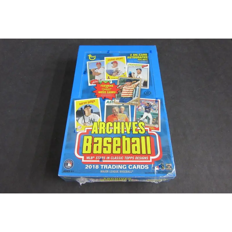 2018 Topps Archives Baseball Box (Hobby)