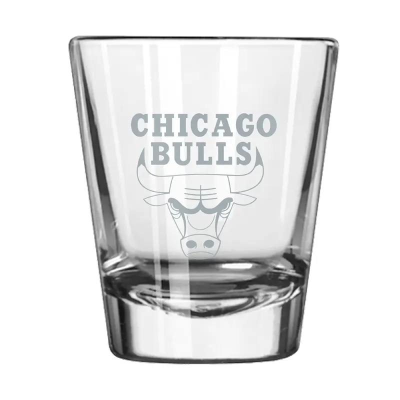 Chicago Bulls 2oz Frost Shot Glass