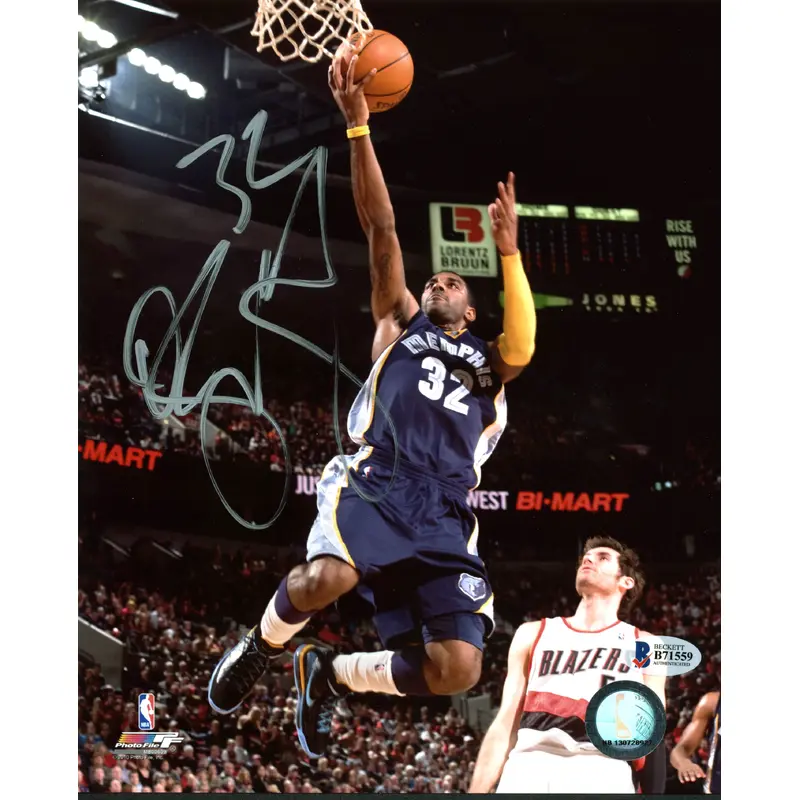 Grizzlies O.J. Mayo Authentic Signed 8X10 Photo Autographed BAS #B71559