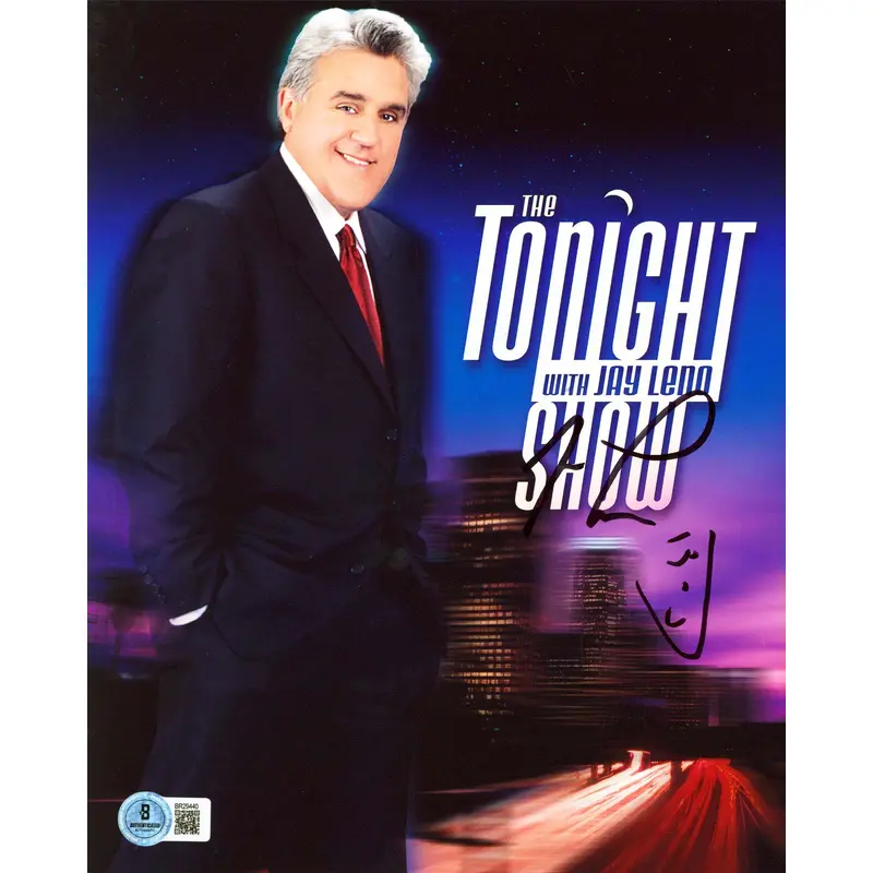 Jay Leno The Tonight Show Authentic Signed 8x10 Vertical Photo BAS #BR29440