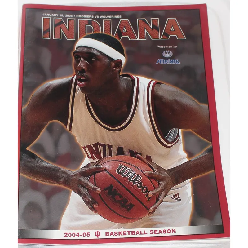 2005 Michigan vs Indiana University Basketball Program