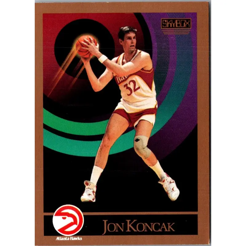 1990 SkyBox Jon Koncak #3