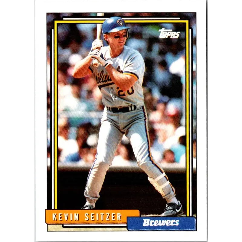1992 Topps Traded Kevin Seitzer #103T