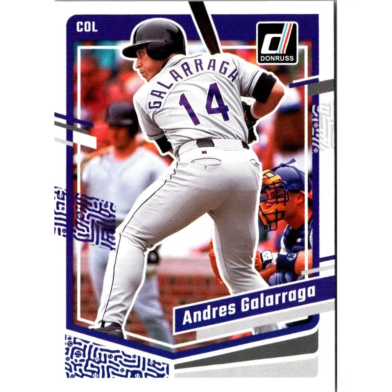 2023 Donruss Holo Blue Andres Galarraga #228