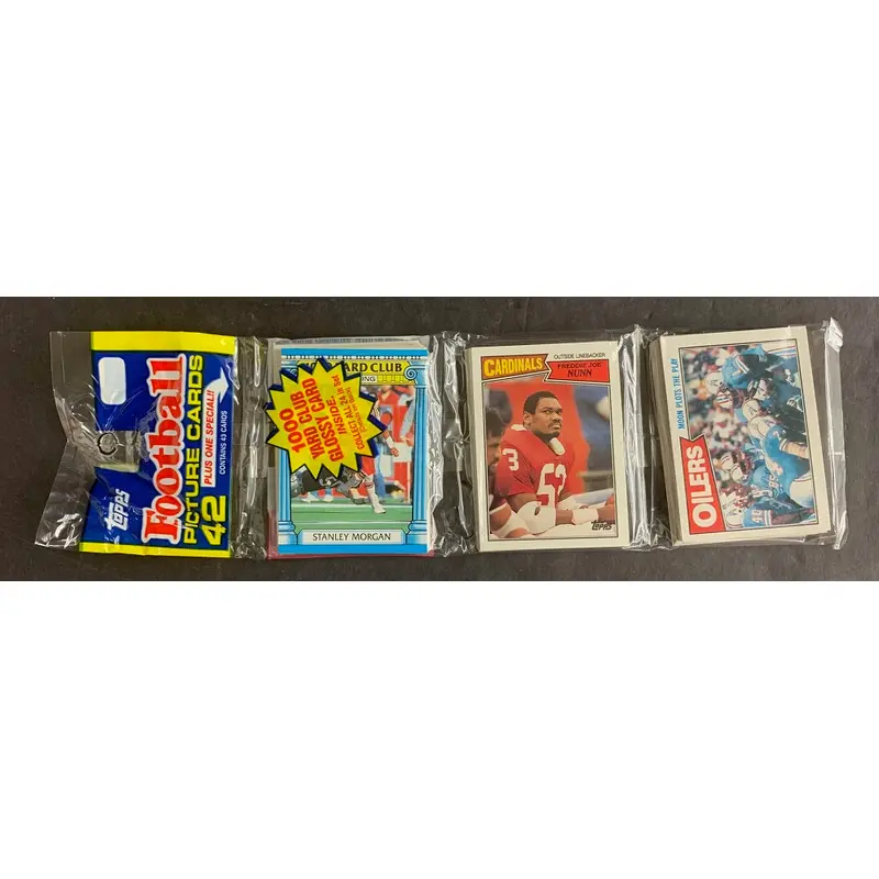 1987 Topps Football Unopened Rack Pack