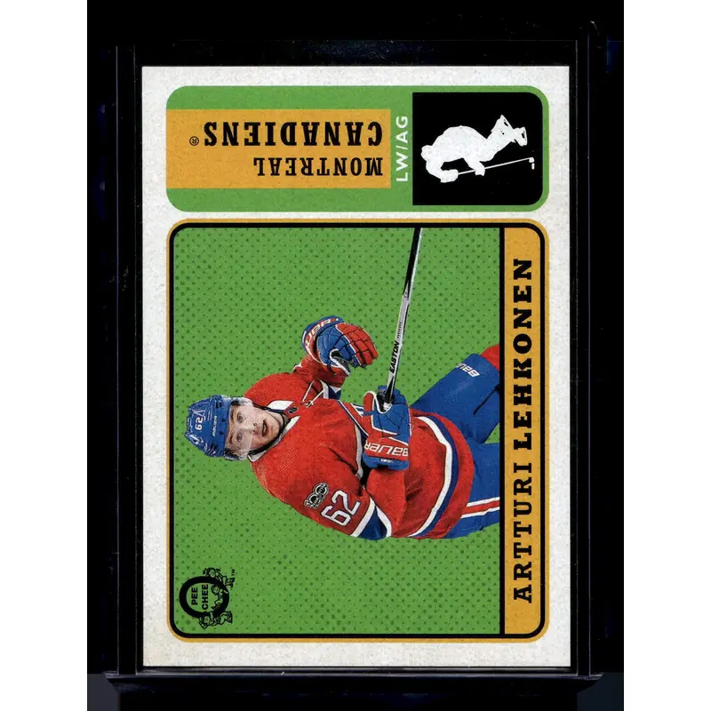 2018-19 O-Pee-Chee - Retro Blank Back - Artturi Lehkonen #108