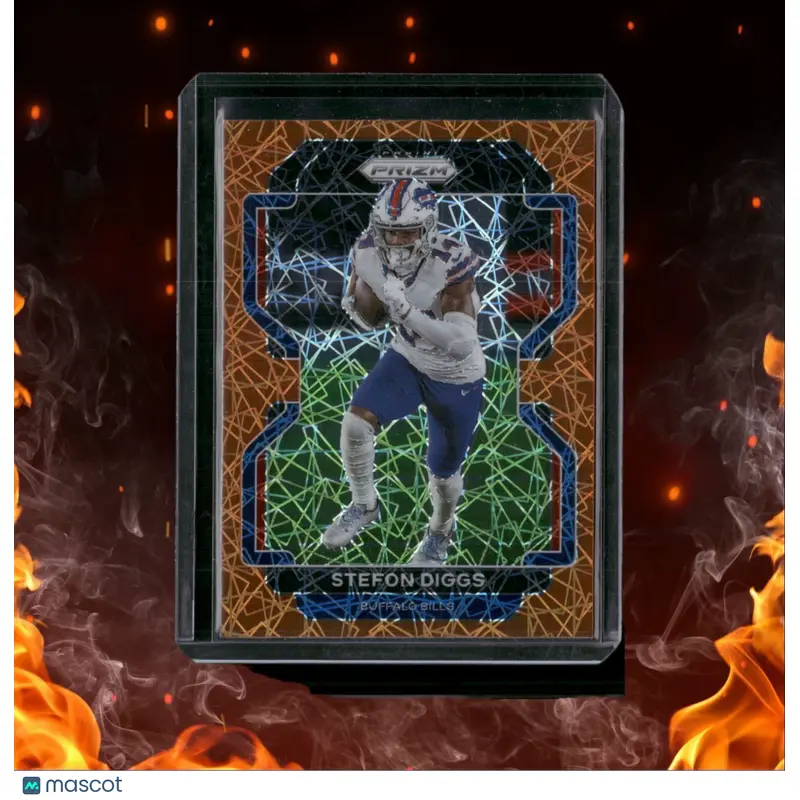 2021 Panini Prizm Stefon Diggs Lazer Prizm #114