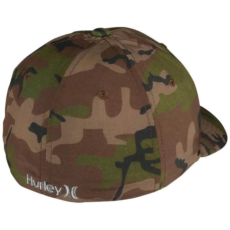 HURLEY CAMO H20 DRI SUPER ICON HAT SIZE S/M HIHM0223 386