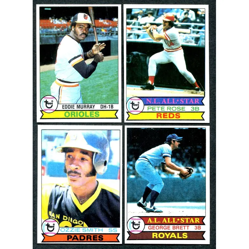 1979 Topps Baseball Complete Set (726) EX/MT (24-545)