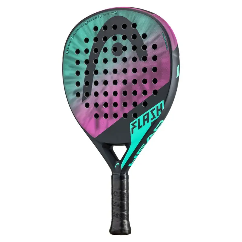 Head Flash 2023 Padel Racquet (Mint/Pink)