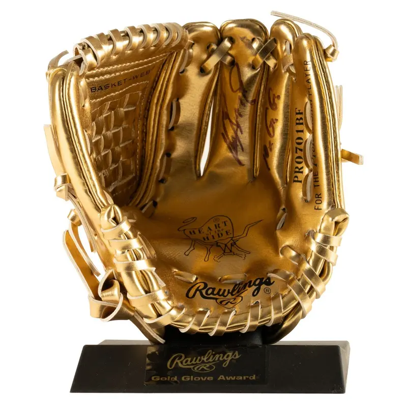Ken Griffey Jr.  "10x G.G." Signed Rawlings Gold Glove JSA COA