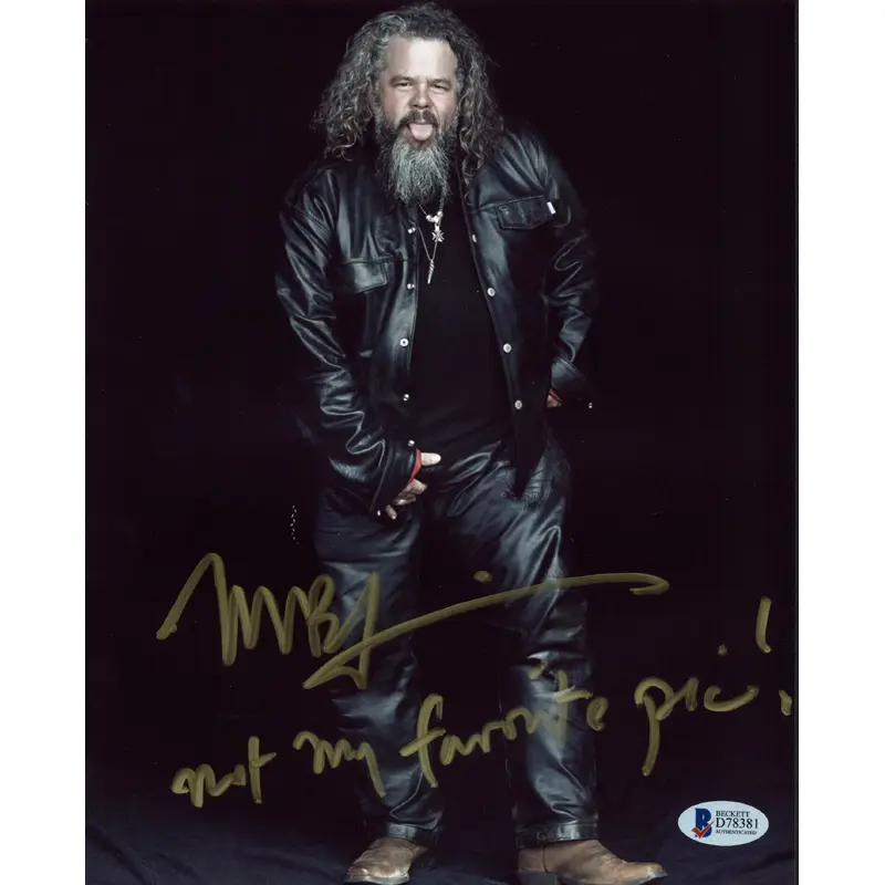Mark Boone Junior Sons of Anarchy Authentic Signed 8x10 Photo BAS #D78381