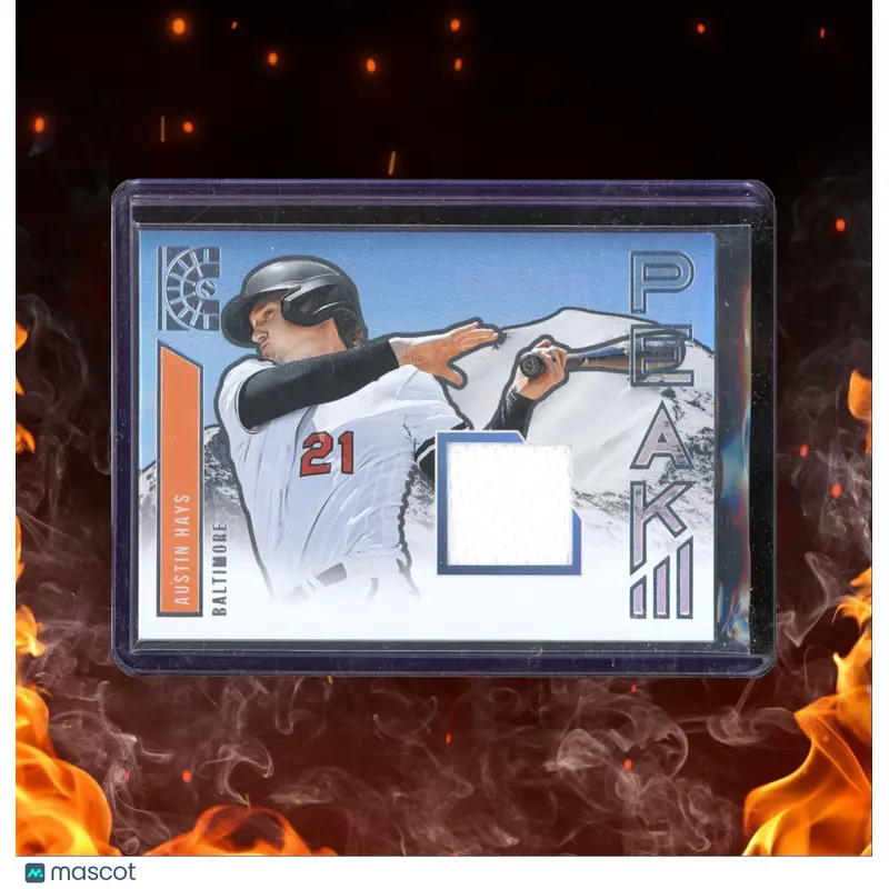 2022 Panini Capstone Austin Hays Peak Relic #PM-AH