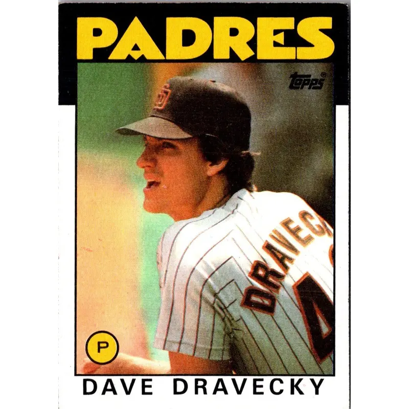 1986 Topps Dave Dravecky #735