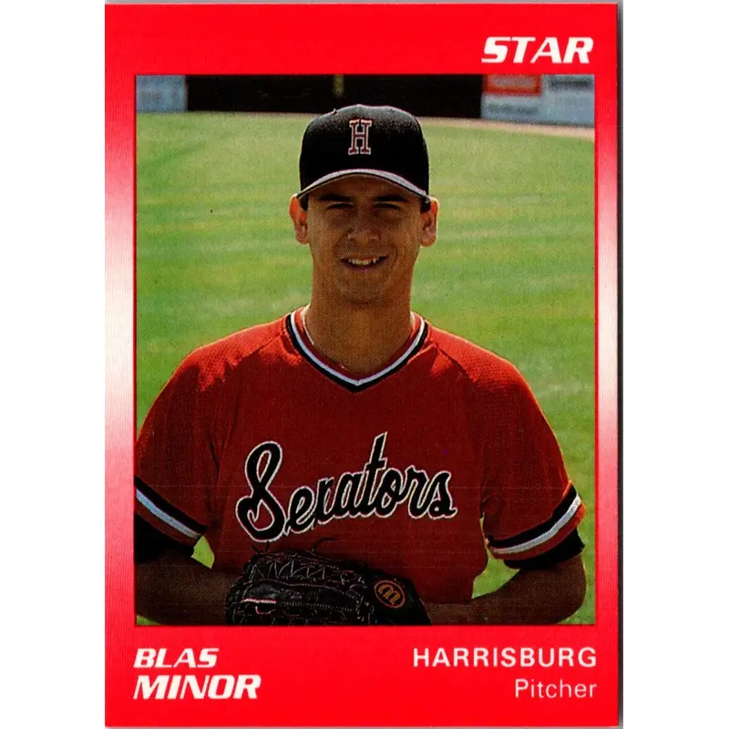 1990 Star Harrisburg Senators Blas Minor #11