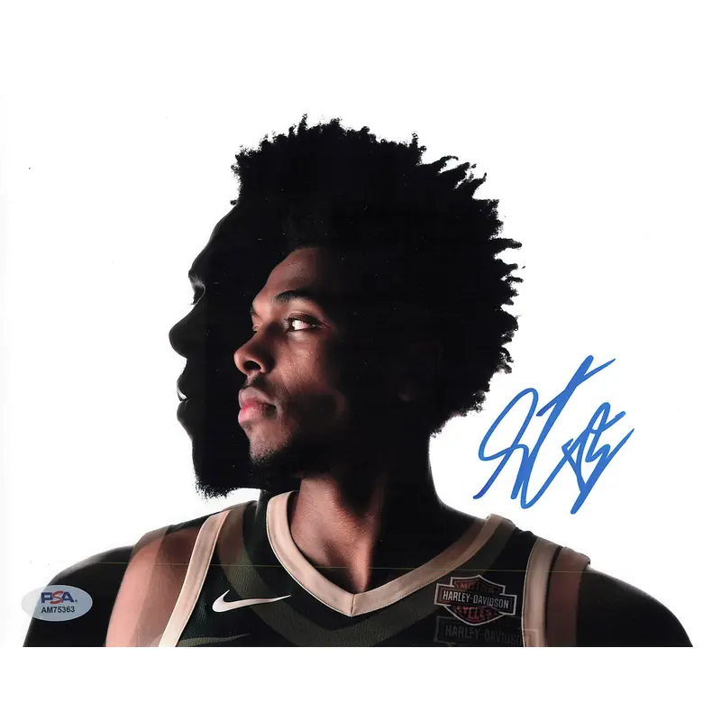 Sterling Brown signed 8x10 photo PSA/DNA Milwaukee Bucks Autographed