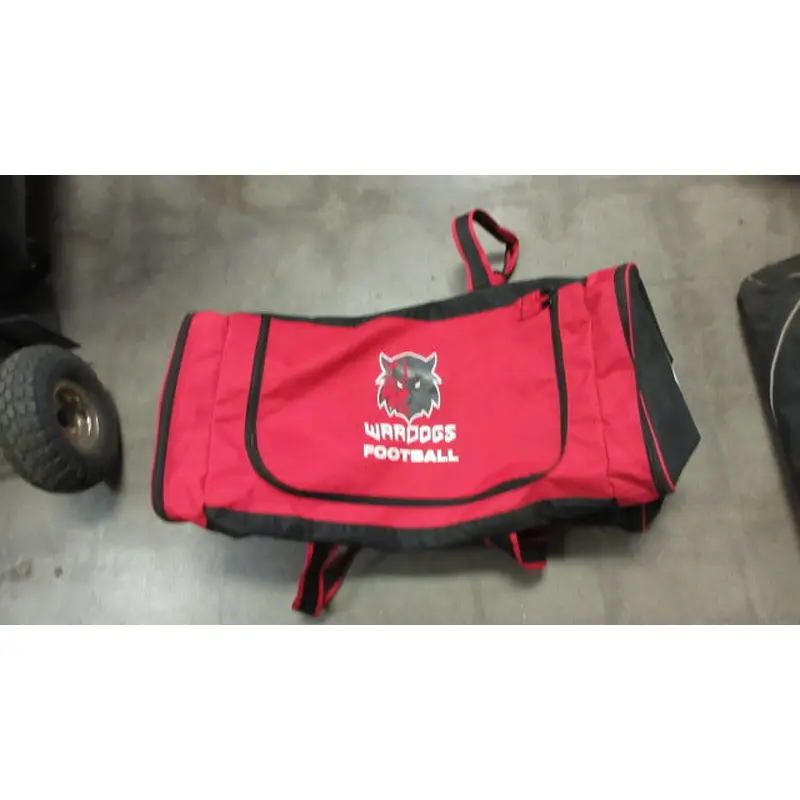 Used WarDogs Football Equipment Duffle Bag